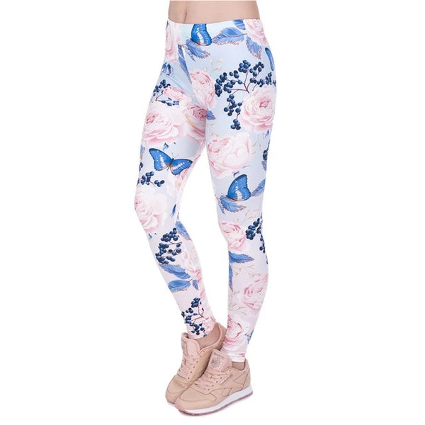 Roses n Butterflies Leggings