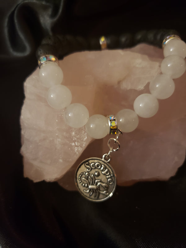 SCORPIO Zodiac Charm Bracelet