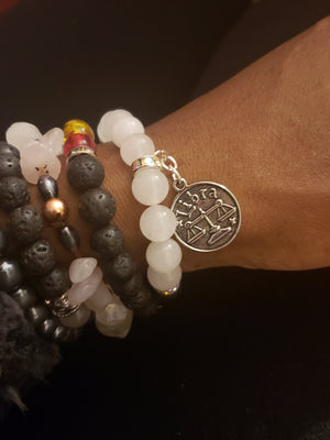 LIBRA Zodiac Charm Bracelet