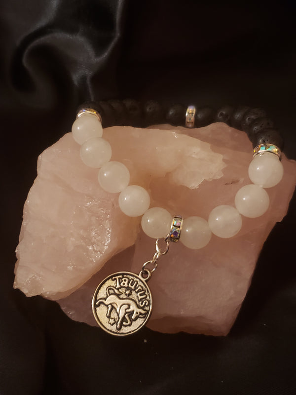 TAURUS Zodiac Charm Bracelet