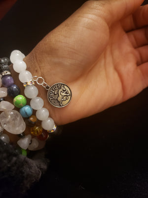 TAURUS Zodiac Charm Bracelet