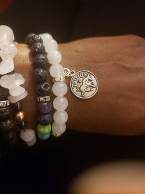 TAURUS Zodiac Charm Bracelet