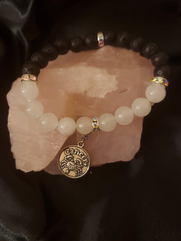 CANCER Zodiac Charm Bracelet