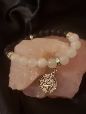 CAPRICORN Zodiac Charm Bracelet