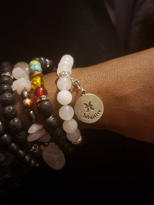 PISCES Zodiac Charm Bracelet