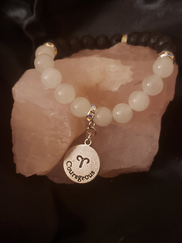 ARIES Zodiac Charm Bracelet