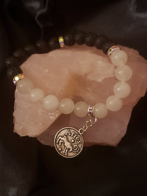 ARIES Zodiac Charm Bracelet