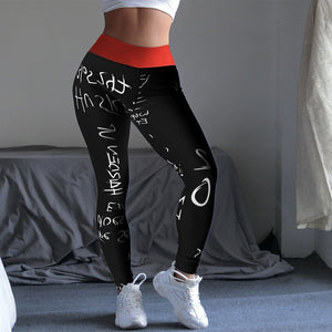 Writing on the Wall Leggings