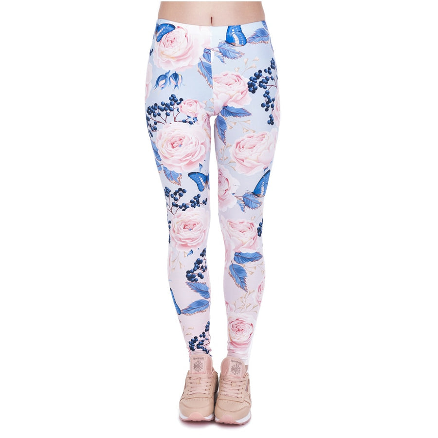 Roses n Butterflies Leggings