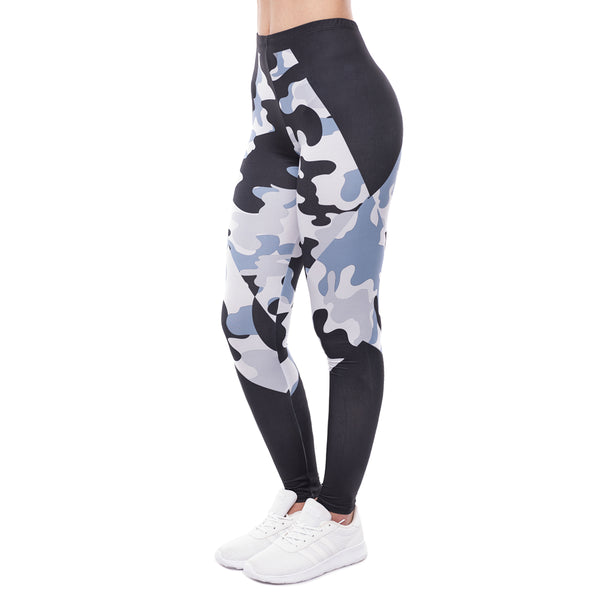 Elegant Camo High Waist Legging