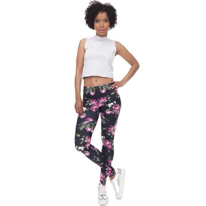 RETRO ROSES Leggings